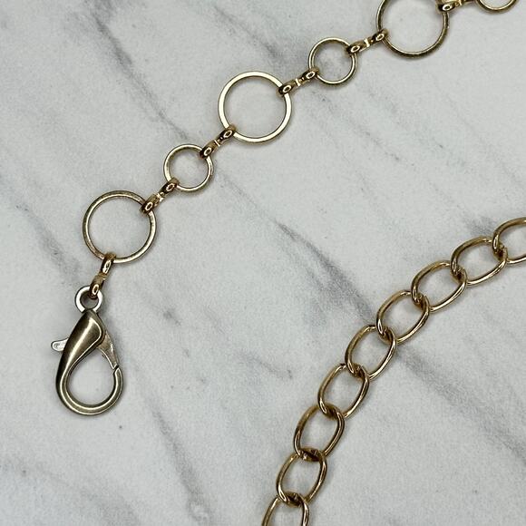 Dainty Skinny Hoop Gold Chain Link Belt ✨ - Picture 2 of 13